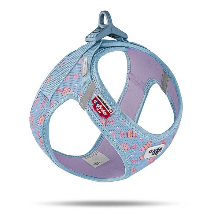 Curli Hundesele Vest Clasp Air-Mesh SE23 AquaFish