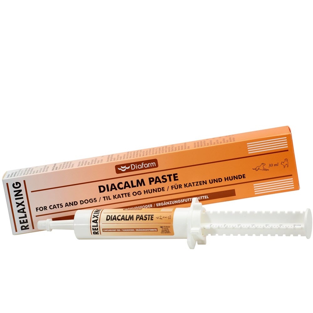 Diafarm Relaxing Herbal DiaCalm Pasta Til Rolig Hund & Kat 30ml