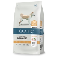 Quattro Hundefoder Til Store Voksne Racer Maxi Adult Extra Poultry 12kg