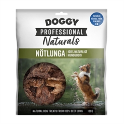 Doggy Professional Naturals 100% Nordisk Okselunge 100g