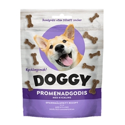 Doggy Kornfrie Gåturs Godbid Med Kylling 150g