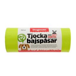 Dogman Hunde Høm Høm Prut Poser Med Håndtag Lime 50 stk