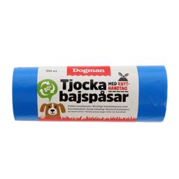 Dogman Hunde Høm Høm Prut Poser Med Håndtag Blå 50 stk