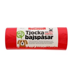 Dogman Hunde Høm Høm Prut Poser Med Håndtag Rød 50 stk