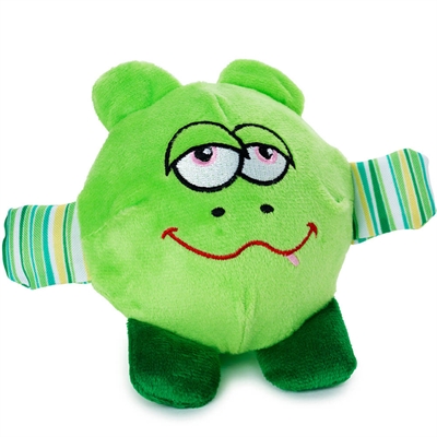 Dogman Hundelegetøj Sjov Plys Bold Model FroggeBoll