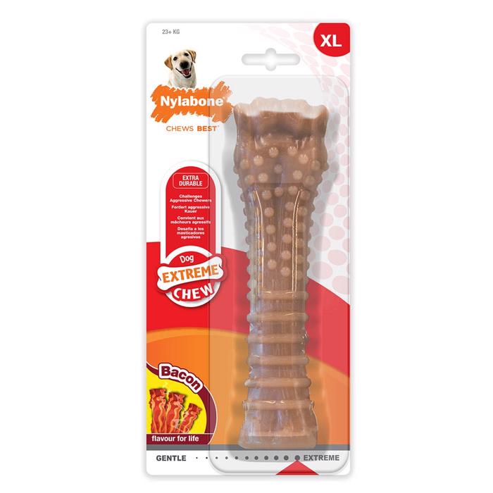 Nylabone Extreme Dura Chew XL med Baconsmag