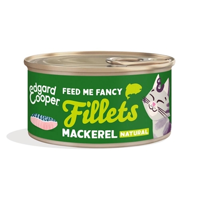 Edgard Cooper CAT Feed Me Fancy Fileter med Makrel 70g