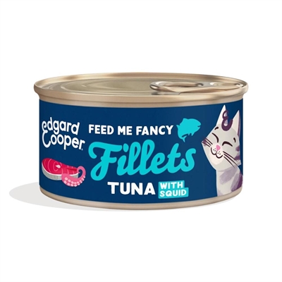 Edgard Cooper CAT Feed Me Fancy Fileter med Tun & Blæksprutte 70g