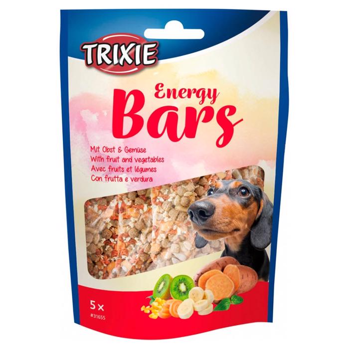 Trixie Snack Energy Bar Med Frugt & Grønt Til Hunden 5 stk.