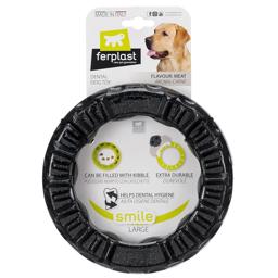 Ferplast Smile Dog Dental Ring Rens Tænder Med Aktivering LARGE
