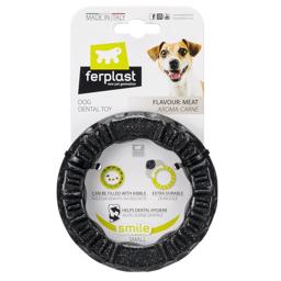 Ferplast Smile Dog Dental Ring Rens Tænder Med Aktivering SMALL