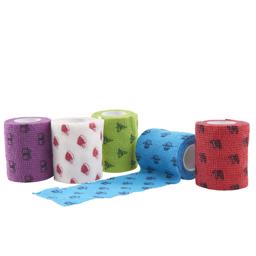 Kruuse Fun Flex Pet Selvhæftende Bandage Fleksibel 7,5 cm Christmas JuleSjov