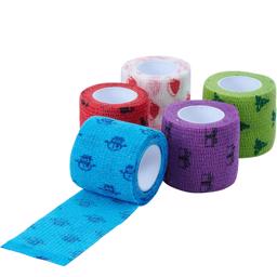 Kruuse Fun Flex Pet Selvhæftende Bandage Fleksibel 5 cm Christmas JuleSjov