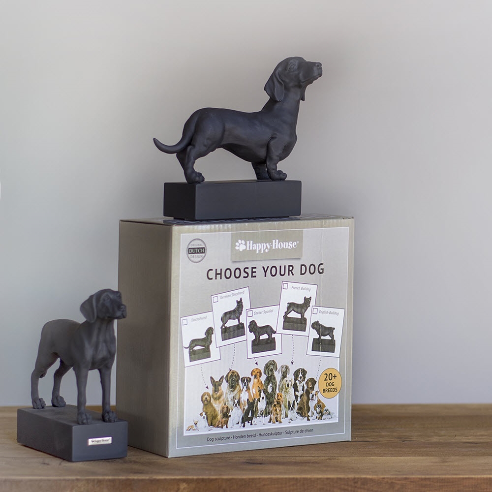 Happy House Design Til Hjemmet Smuk Figur Fransk Bulldog
