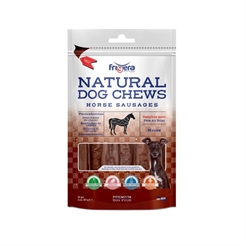 Frigera Natural Dog Chews Snack Pølser 12cm 5stk HEST