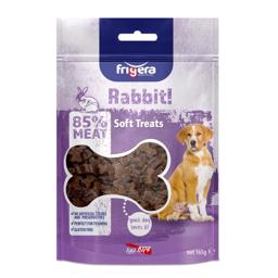 Frigera Semi Moist Bløde Kornfrie Hunde Godbidder med Kanin 165g