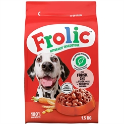 Frolic Complete Tørfoder med Okse & Gulerødder 1,5 Kg