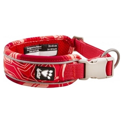Hurtta Weekend Warrior ECO Hunde Halsbånd i Coral Camo 45-55 cm.
