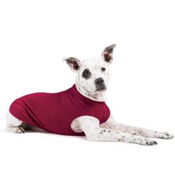 GoldPaw Hunde Fleece Stretch Pullover Garnet Rød