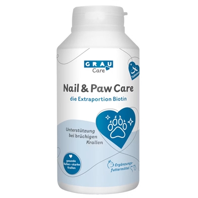 Grau Biotin-Forte Nail & Paw Care Tabletter Giver Ny Pels 400 tabletter