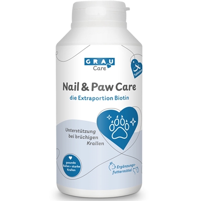 Grau Biotin-Forte Tabletter Nail & Paw Care Giver Ny Pels 400 tabletter