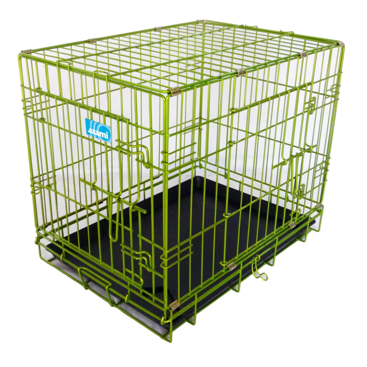Melting Begrænset alkove Ozami Transport Hundebur Metallic Green