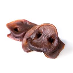 TreatEaters Pig Snouts Black Large Naturlige Grisesnuder Fra EU 4stk