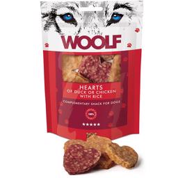 Woolf Hearts Of Duck Or Chicken With Rice 100g