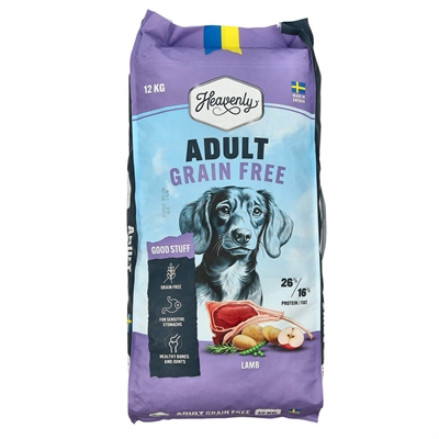 Heavenly Adult Kornfrit Hundefoder Good Stuff Lamb 12kg