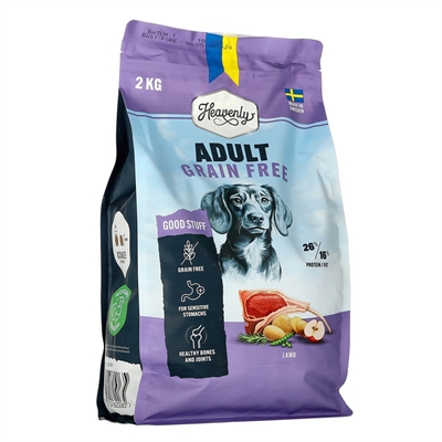 Heavenly Adult Kornfrit Hundefoder Good Stuff Lamb 2kg