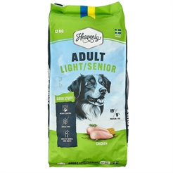 Heavenly Adult Kornfrit Hundefoder Light Senior 12kg