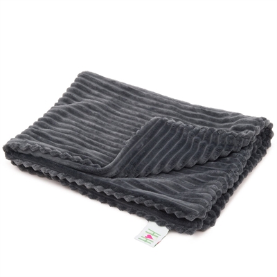 Hugglehounds Scout Blankie Double Sided LUKSUS Tæppe Steel