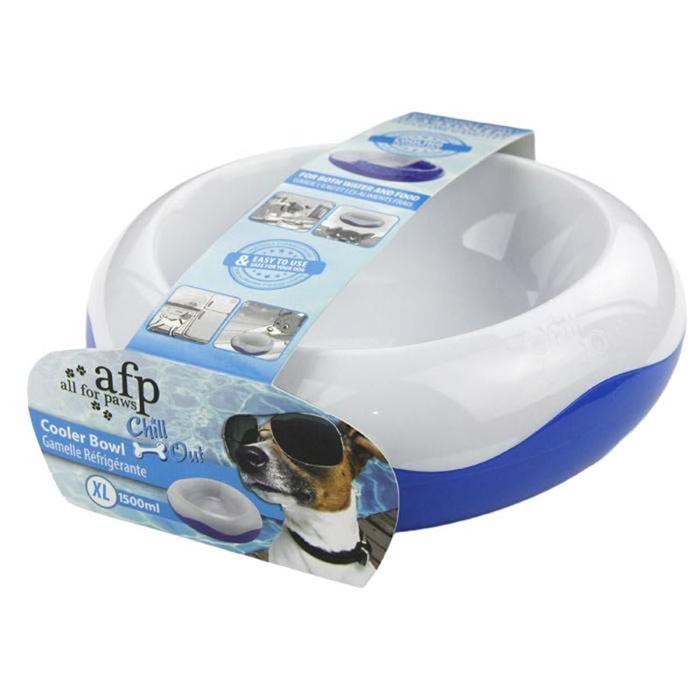 All For Paws Chill Out Cooler Bowl Vandskålen Der Køler 500 ML - NEDSAT VARER