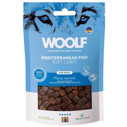 Woolf Soft Cubes with Mediterranean Fish 100g