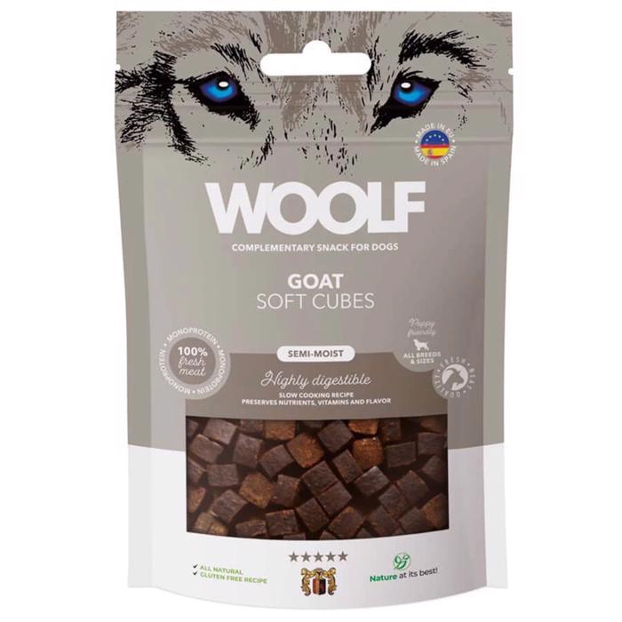 Woolf Soft Cubes with Goat 100g