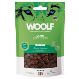 Woolf Soft Cubes with Lamb Lækre Bløde Godbidder Til Hund 100g
