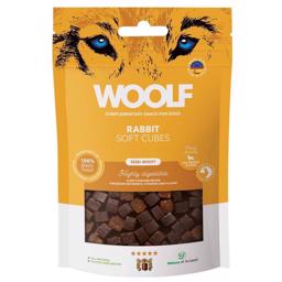 Woolf Soft Cubes with Rabbit Lækre Bløde Godbidder 100g