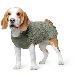 Hunter Hunde Strik Sweater Design Malmø Khaki Green