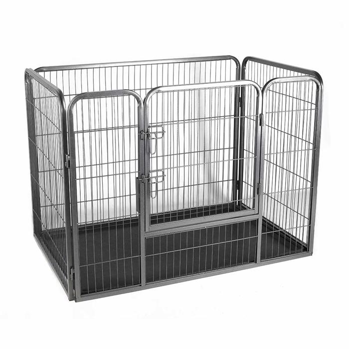 Topmast Hvalpe Kravlegård PuppyPen Med Dobbelt Dør 70cm Høj