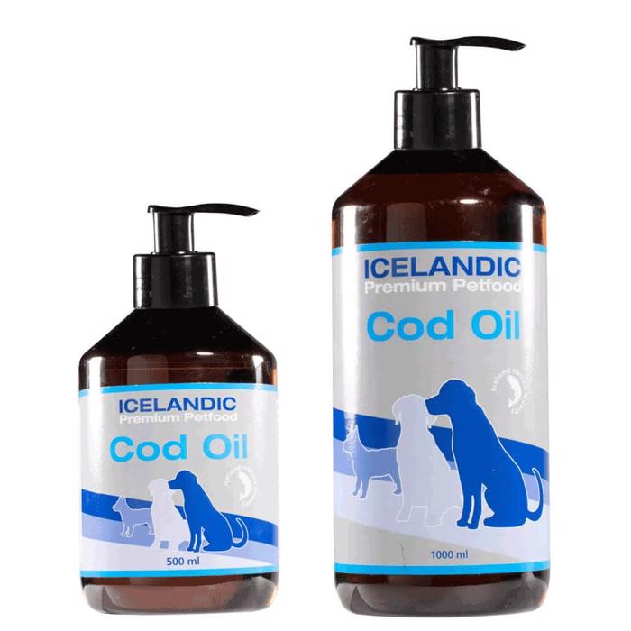 Icelandic Premium Cod Oil Super Kvalitet Torskeolie Til Kæledyr