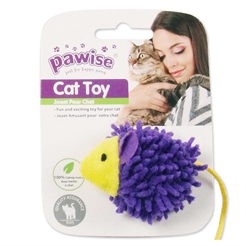 Pawise Meow Meow Kattelegetøj Mus Lilla & Gul