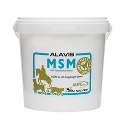 Ion Silver Alavis MSM 100% MetylSulfonylMetan Pulver 1 kg