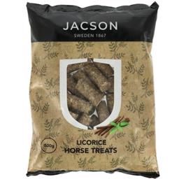 Jacson Hestegodbidder med Lakrids Smag 500gr