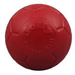 Jolly Pets Soccer Ball Red Den Originale Hunde Fodbold