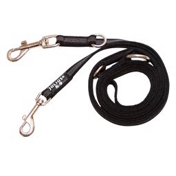 Julius K9 Super Grip Dressurline 220 cm Sort