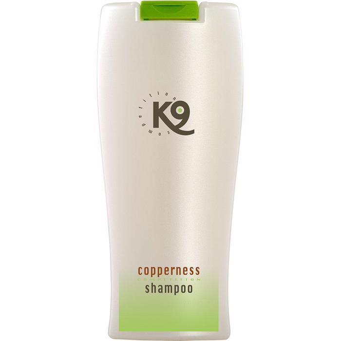 K9 Competition Copperness Aloe Vera Shampoo For Rødbrune Farver 300ml