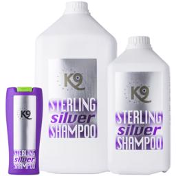 K9 Competition Sterling Silver Shampoo Fjerner Misfarvning 5,7Liter