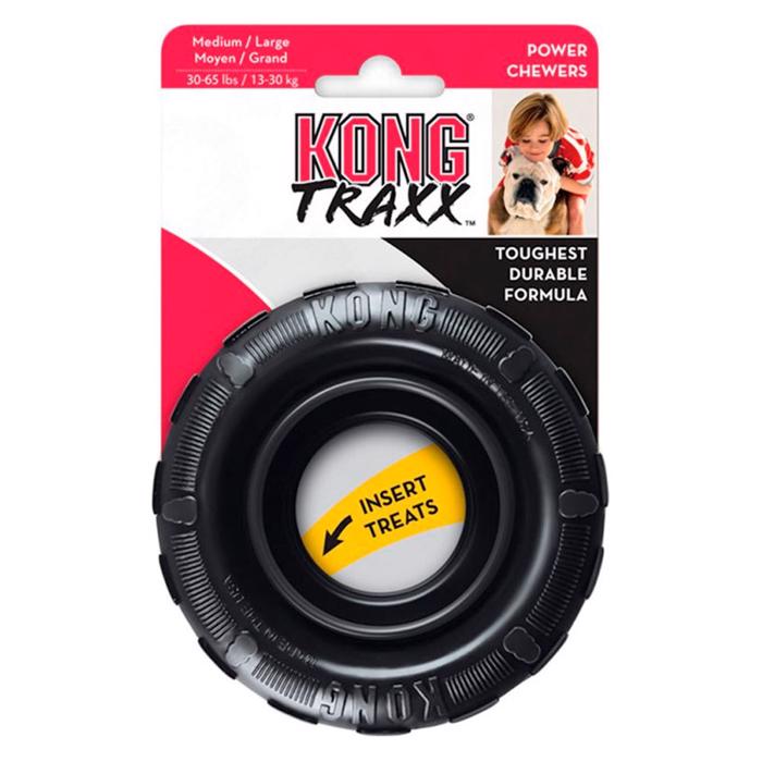 KONG Extreme Traxx Tires Aktivering Af Hunden Med Sjovt Dæk