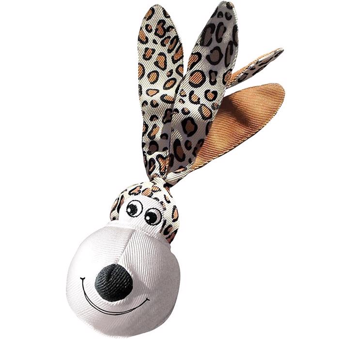 KONG Wubba Floppy Ears Leopard Interaktivt legetøj 