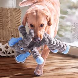 Kong Shakers Crumples Elephant Kramme Slaske Elefanten Rolfi XL